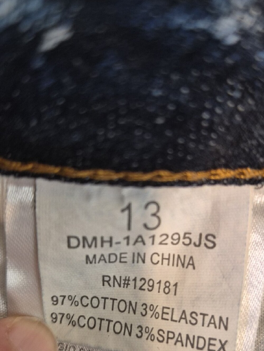 Machine British Flag Ripped Jeans - Picture 14 of 16